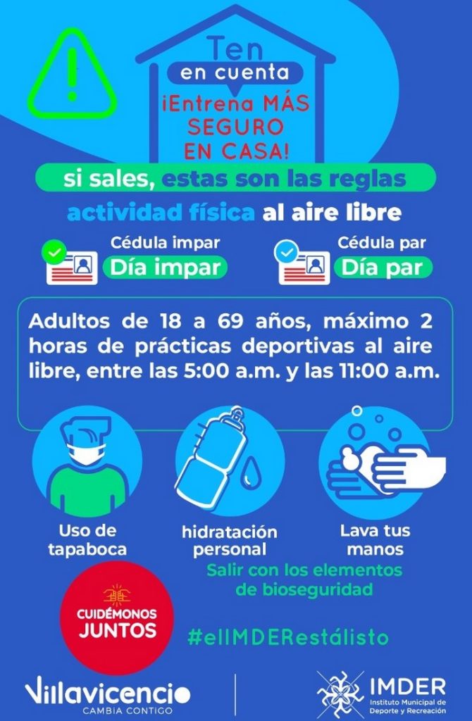 Se amplió el horario para que las personas adultas realicen su práctica