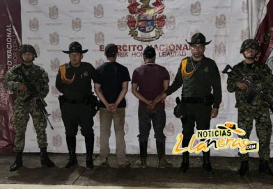 Ejército incauta maquinaria para minería ilegal y captura a dos presuntos delincuentes en Vaupés